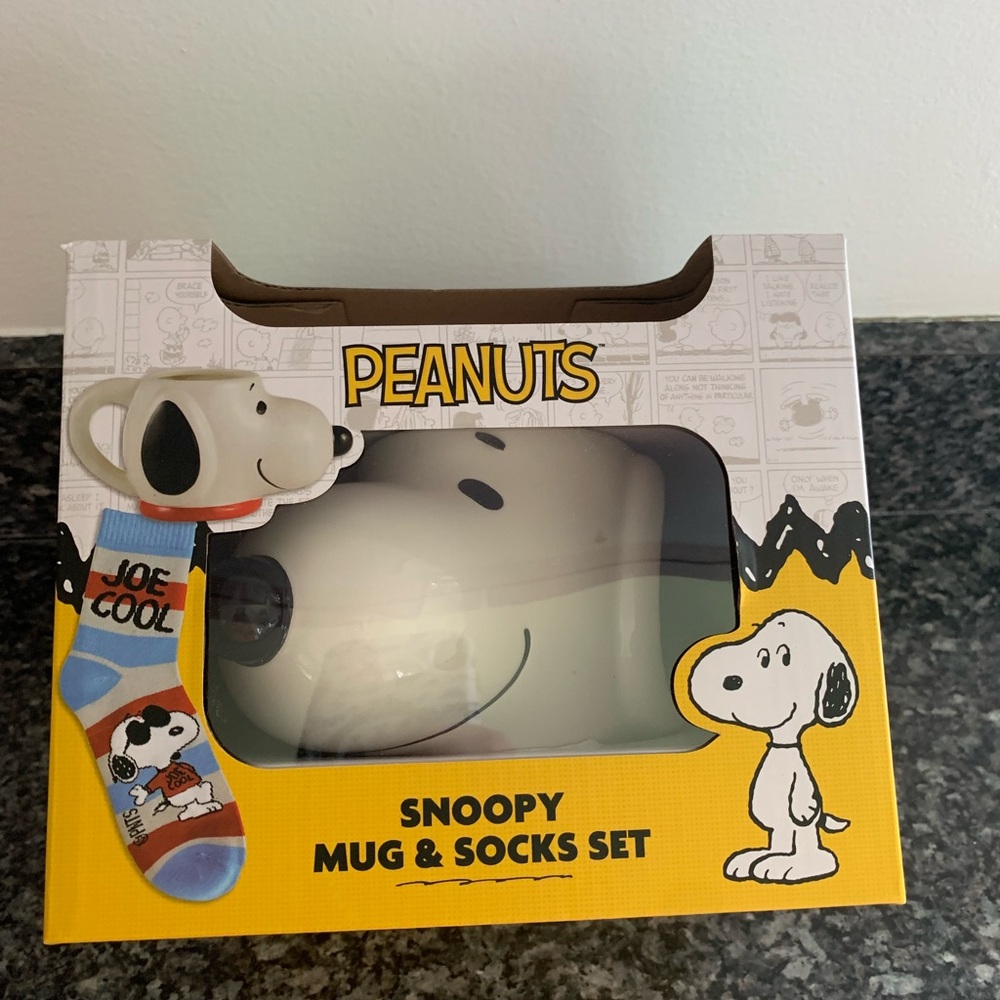Precious Moments Peanuts Snoopy MUG ONLY 20 oz.
